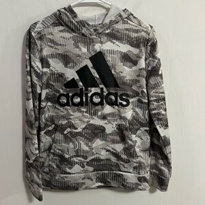 Adidas hoodie Sz 14/16 in excellent condition, kangaroo pocket - polyester